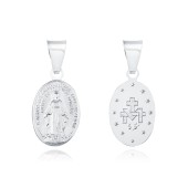 Pandantiv argint cu Maica Domnului DiAmanti M0236R-DIA